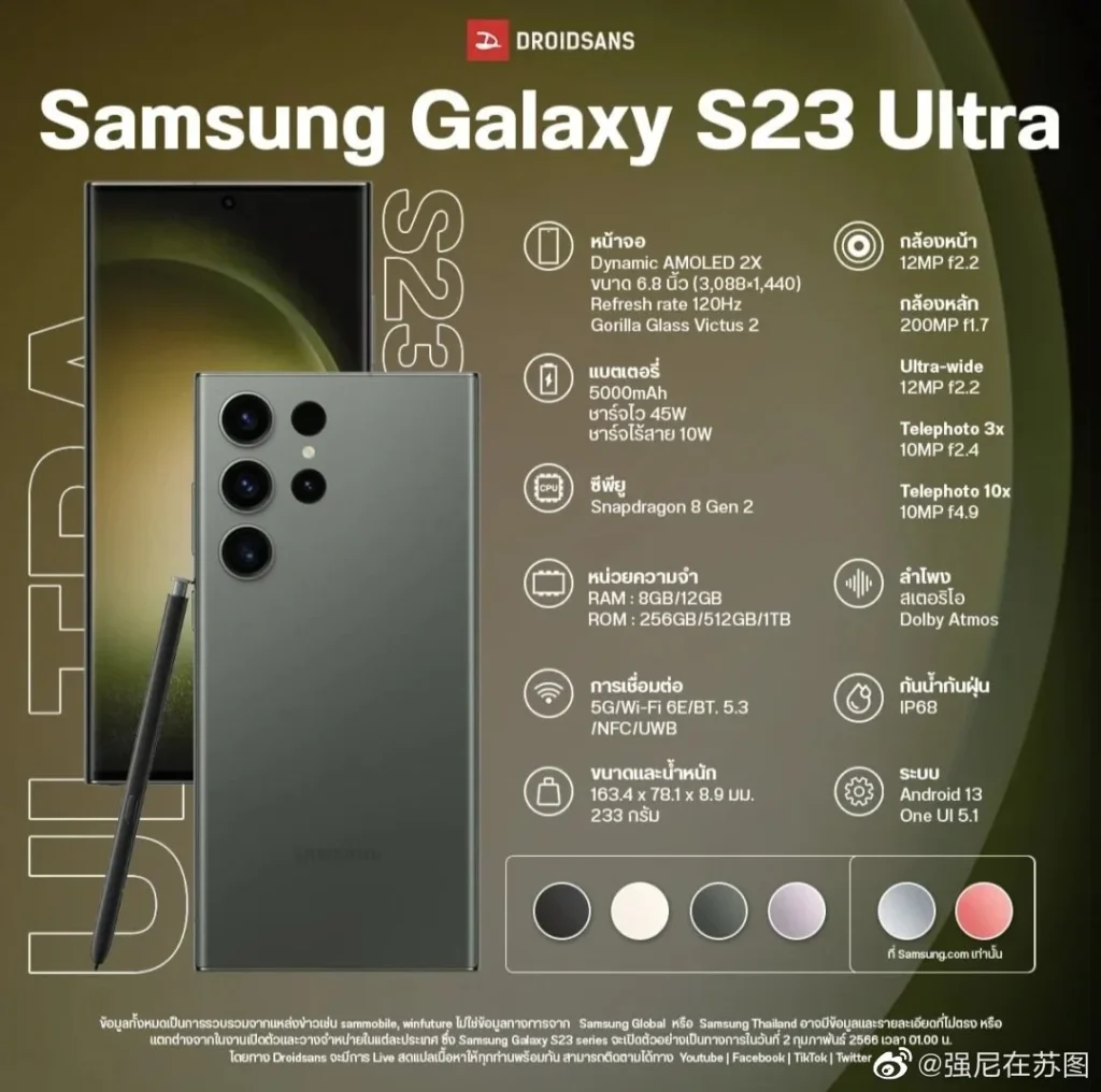 Galaxy-S23-ultra-specs