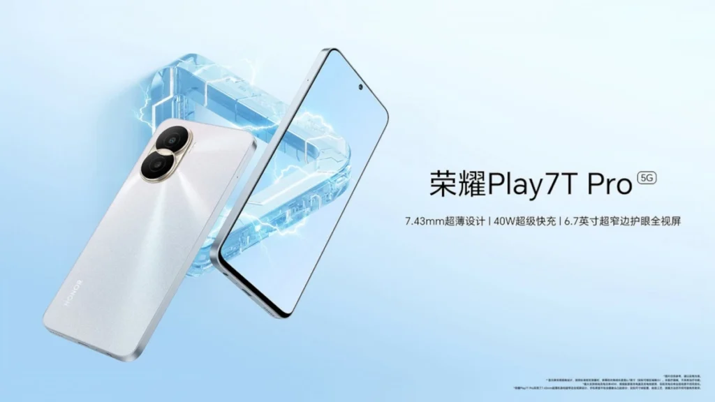 Honor unveils Play 7T and Play 7T Pro mid-range Android phones