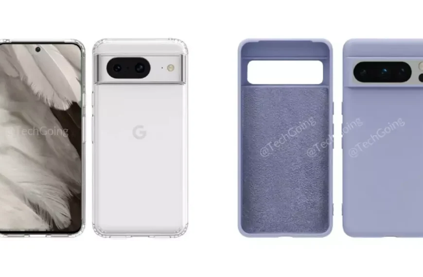 Google Pixel 8 cases show online