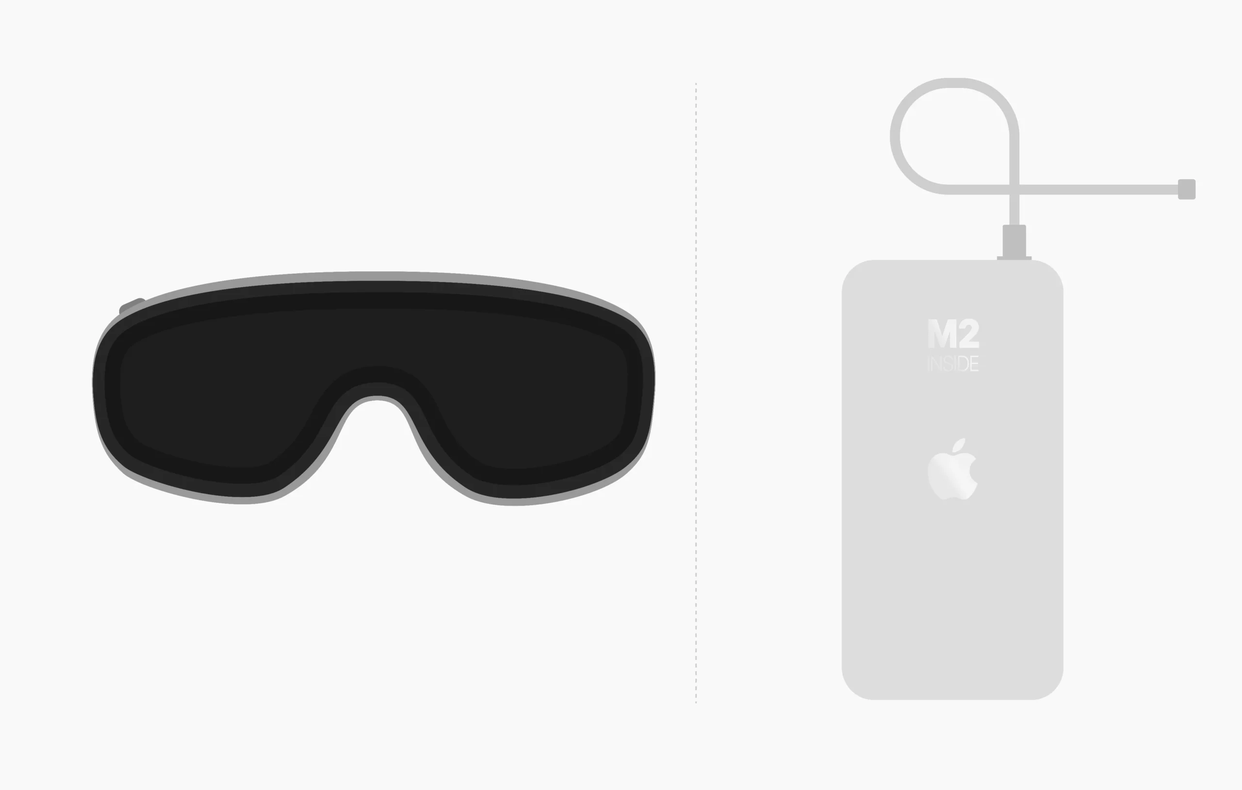 Apple New ‘xrOS’ wordmark ARVR headset