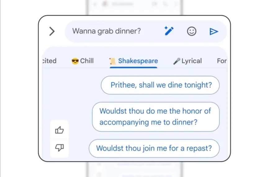 Google AI-powered Magic Compose beta is here —  messages to generate suggestions