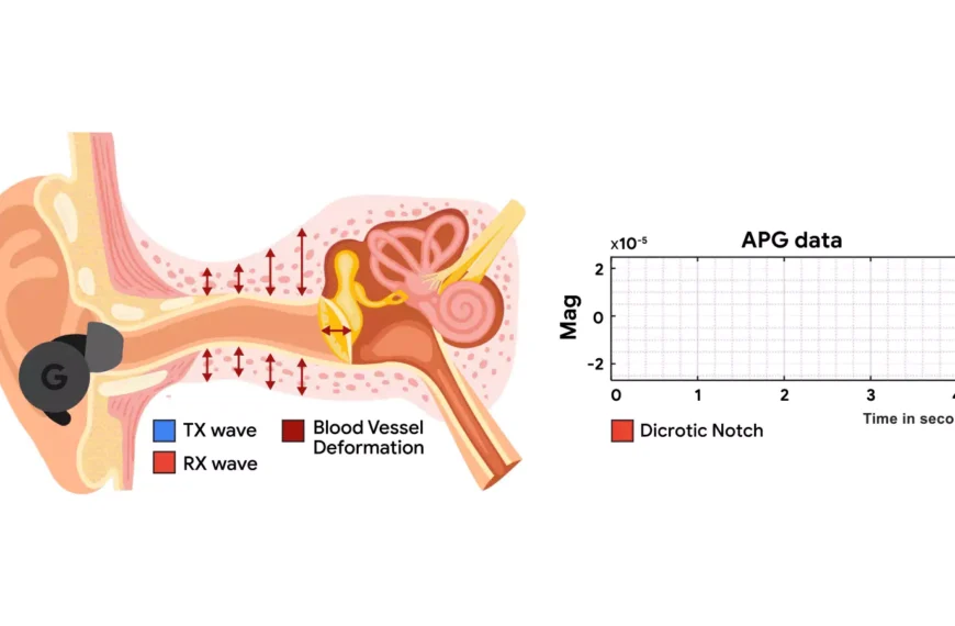 Heart rate monitoring using audio plethysmography