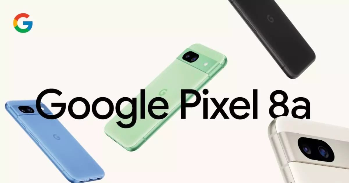 Google announces Pixel 8a