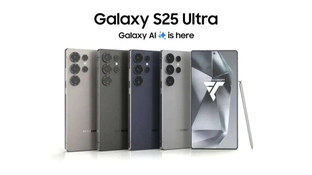 Latest renders show Galaxy S25 Ultra